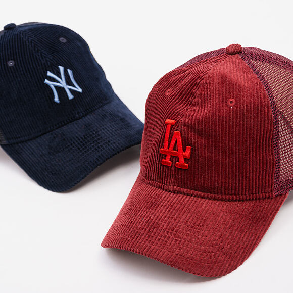 Kappe New Era - MLB Cord 9TWENTY - LA Dodgers - Burgundy
