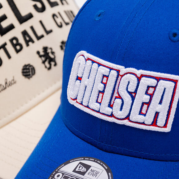 Kappe New Era - Keyline 9FORTY - Chelsea FC Lion Crest - Blue