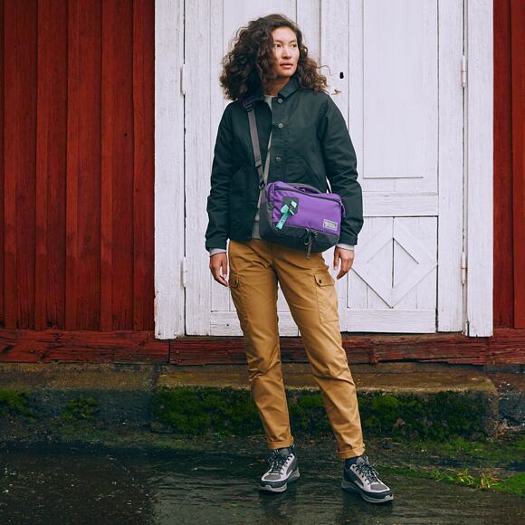 Bauchtasche Fjällräven - Vardag Shoulder Bag 6 - Violette-Coal Black
