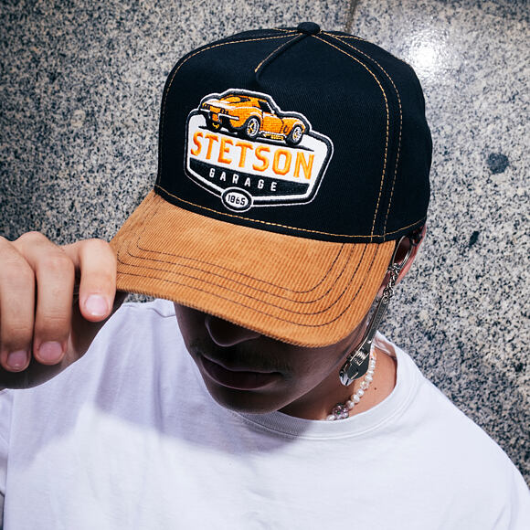 Kappe Stetson - Trucker Cap Stetson Garage - Gold/Black
