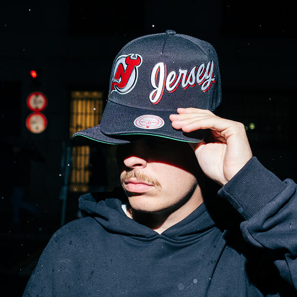 Kappe Mitchell & Ness - NHL Busted Pro - New Jersey Devils - Black