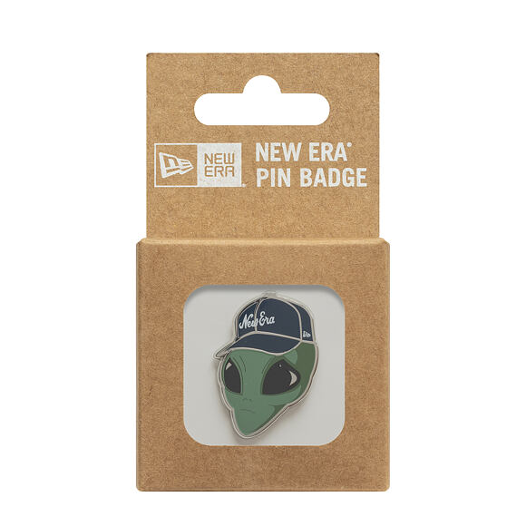 Brosche New Era - Branded Cap Pin - Alien - Silver