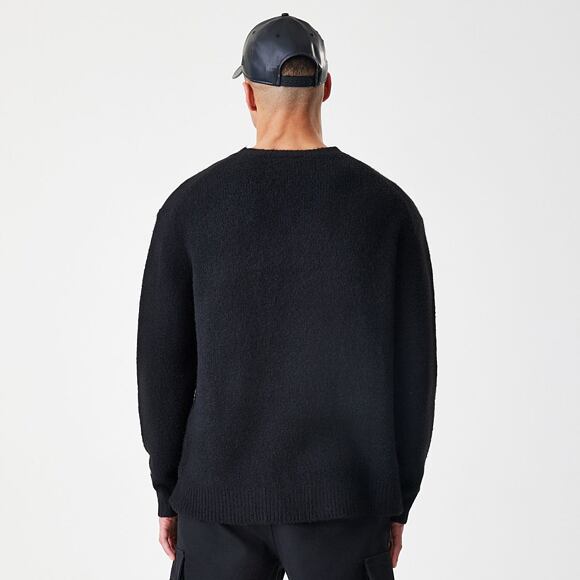 Strickpullover New Era - Branded Knit Sweater - Black