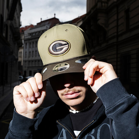 Kappe New Era - NFL25 "Salute to Service" - 9SEVENTY Stretch-Snap  Bay Packers 