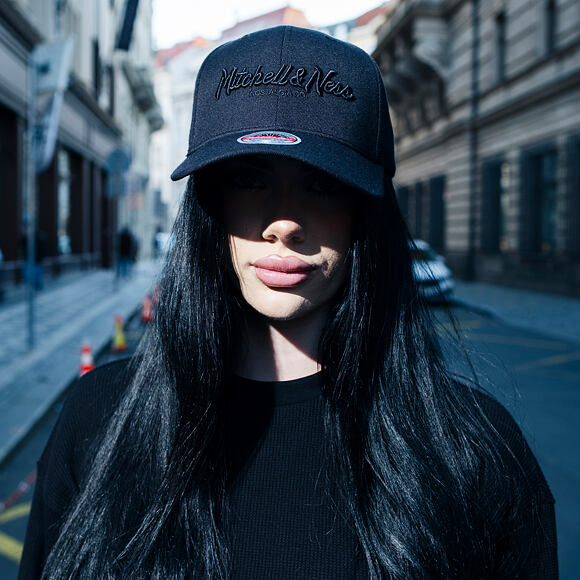 Kappe Mitchell & Ness - Branded Pinscript Classic Red - Black / Black