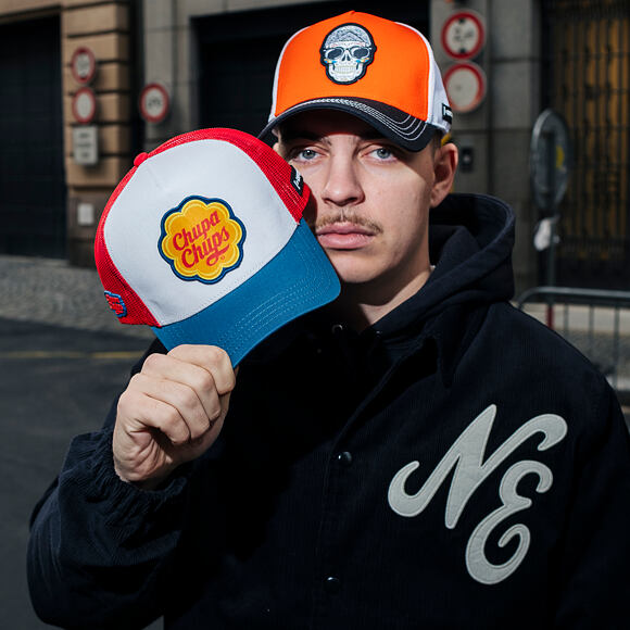 Kappe Capslab Trucker Premium Chupa Chups X Capslab Phosphorescent