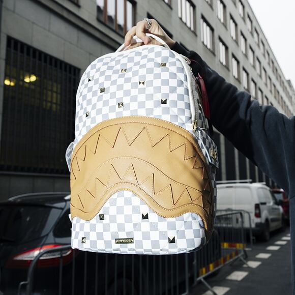 Rucksack Sprayground Cream Henny Quilt Puff Backpack