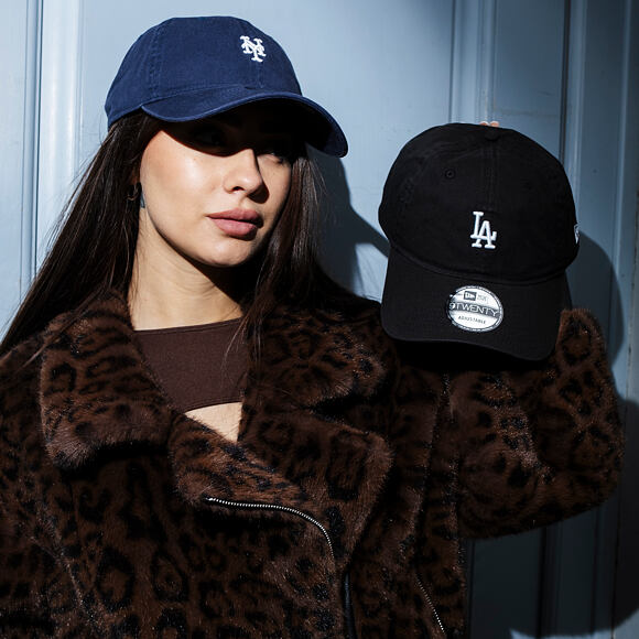 Kappe New Era - MLB Washed Mini Logo 9TWENTY - LA Dodgers - Black