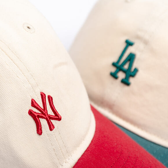 Kappe New Era - MLB Mini Logo 9TWENTY - NY Yankees - Cream