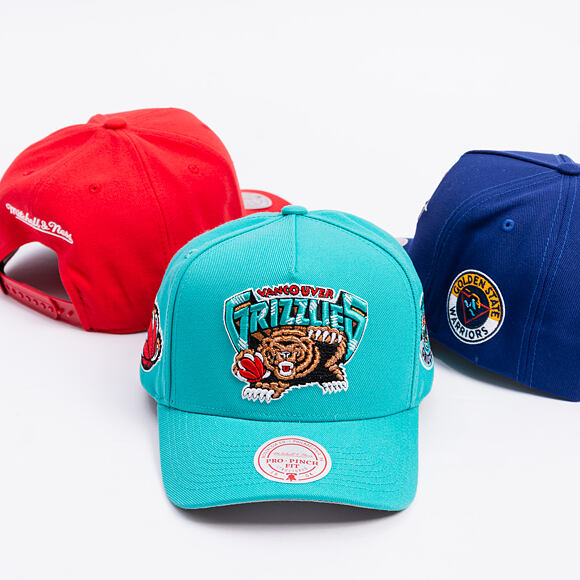 Kappe Mitchell & Ness - Vancouver Grizzlies - Double Clutch Pro Snapback Hwc - Teal