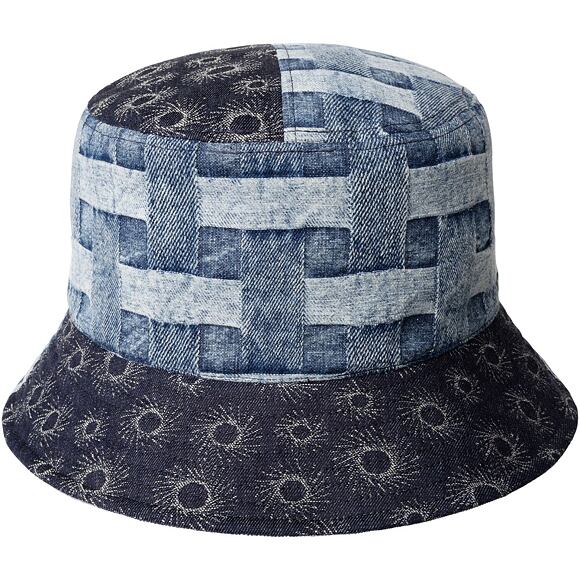 Hut Kangol - TRENDS PACK - Denim Mashup Bucket - Blue Picnic