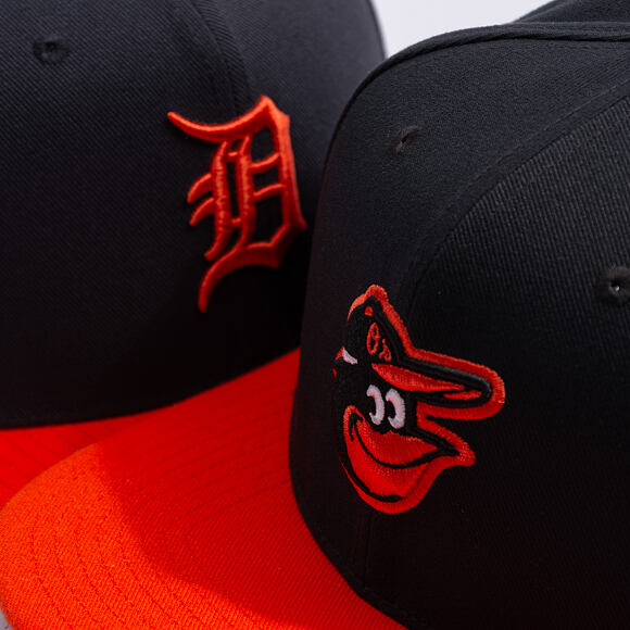 Kappe Nike - Dri-Fit Pro - Baltimore Orioles - Black 00A/Team Orange 89L