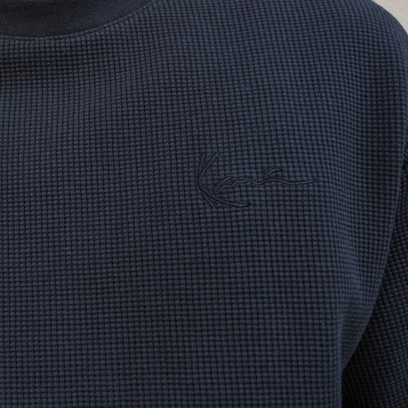 T-Shirt Karl Kani - Signature Waffle Oversized T-Shirt Black