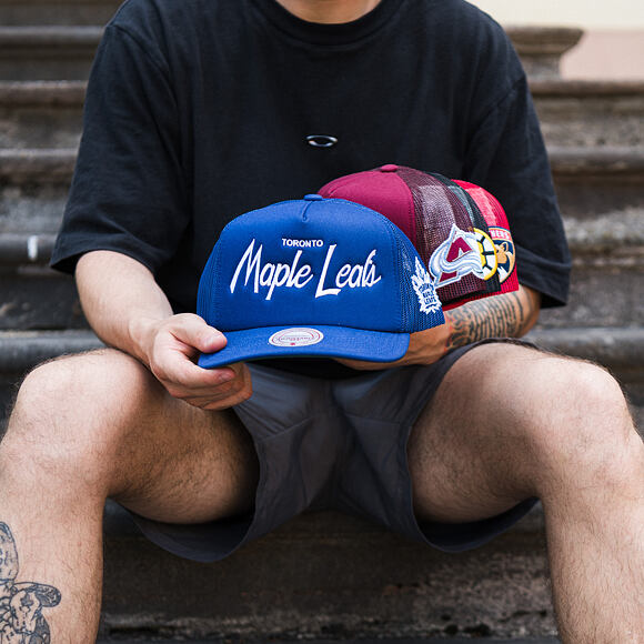 Kappe Mitchell & Ness - Head Coach Trucker - NHL - Toronto Maple Leafs - Navy