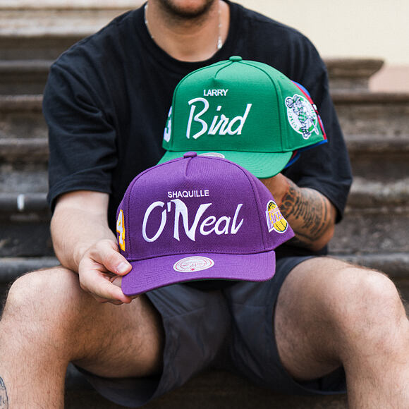Kappe Mitchell & Ness - Player Script Hwc - NBA - Boston Celtics - Larry Bird - Green