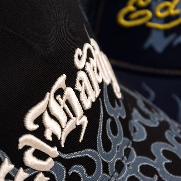 Kappe Ed Hardy - Flaming 5 Panel Trucker Cap
