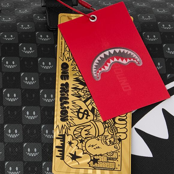 Tasche Sprayground - Sharks In Paris Wtf Bubbly Black Check Duffle