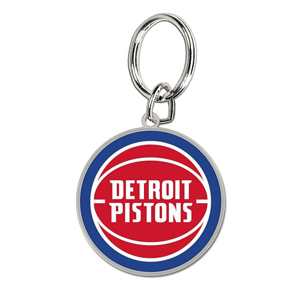 Schlüsselanhänger Wincraft - NBA - Cloisonne Key Ring - Detroit Pistons