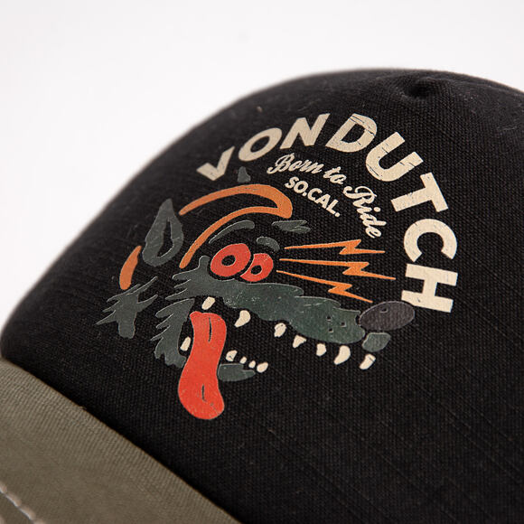 Kappe Von Dutch - Trucker - Print - Black / Green