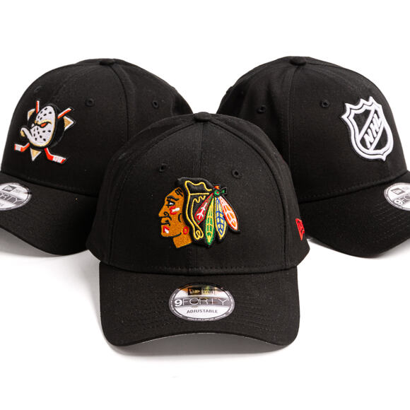 Kappe New Era - NHL 9FORTY - Chicago Blackhawks - Black