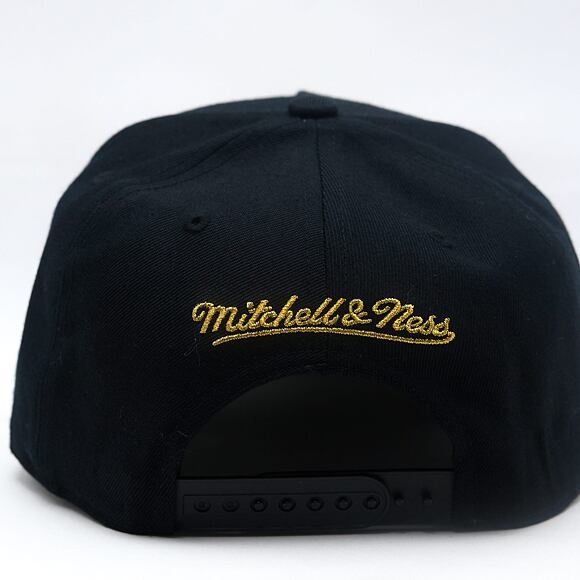 Kappe Mitchell & Ness - NHL Black And Gold Pro Snapback Vntg - Anaheim Ducks - Black