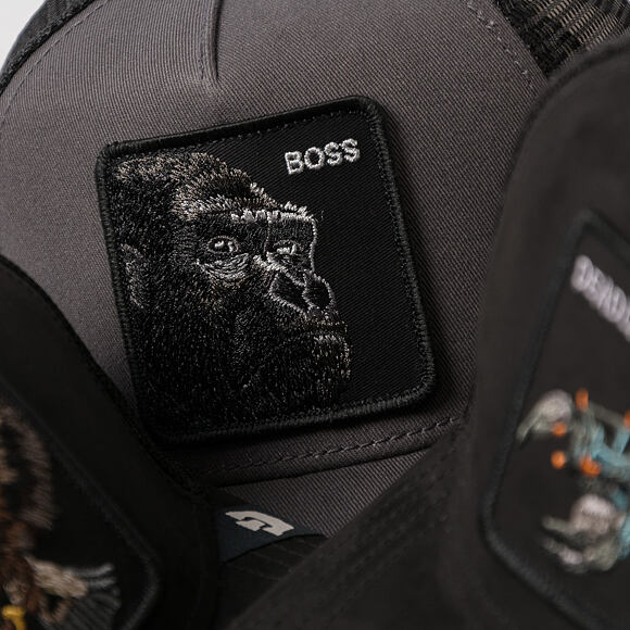 Kinder Kappe Goorin - The Boss Trucker Mini - Gorilla - Oil