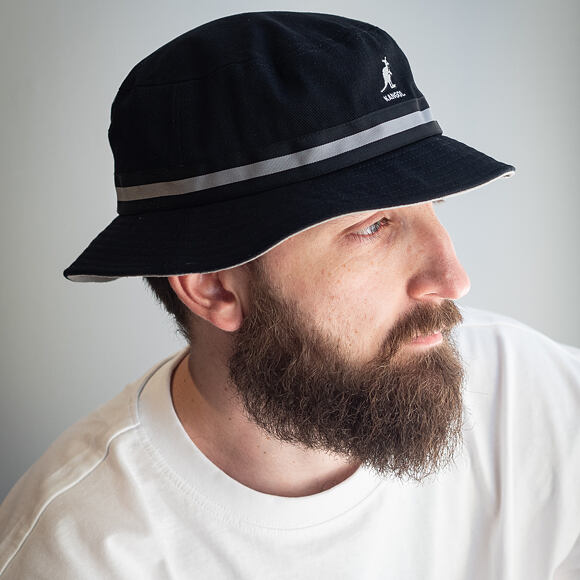 Hut Kangol Stripe Lahinch Black