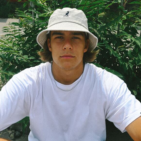 Hut Kangol Washed Bucket Khaki