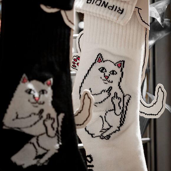 Socken Rip N Dip - Lord Nermal Socks RND2111 White
