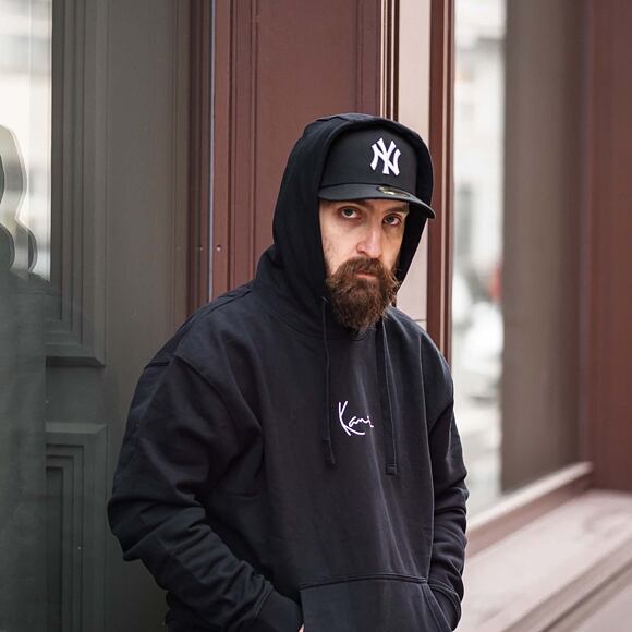 Karl Kani Small Signature Hoodie 6021238 Schwarz/Weiß