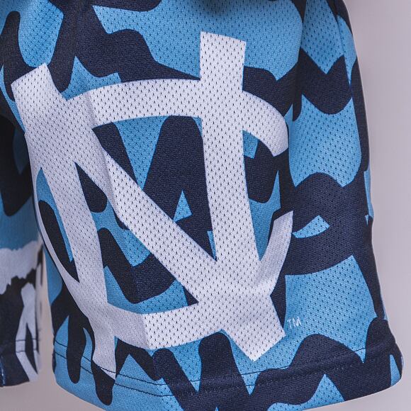 Shorts Mitchell & Ness NCAA Jumbotron 2.0 Shorts University Of North Carolina Navy / Hellblau