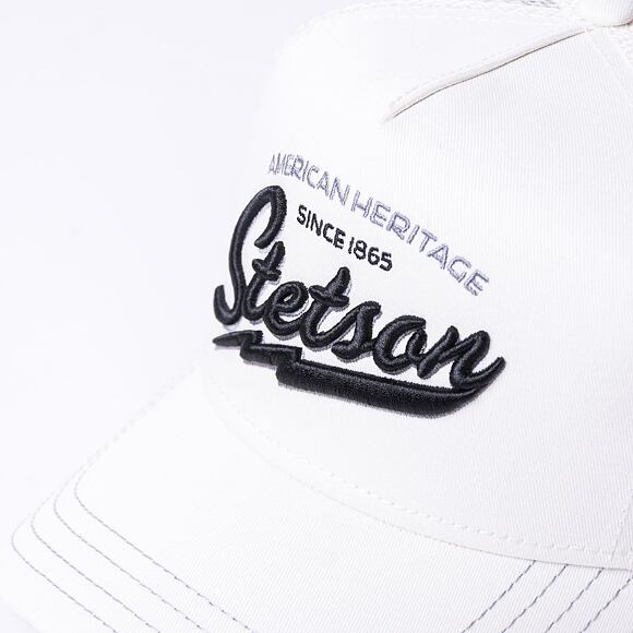 Kappe Stetson - Trucker Cap American Heritage Classic - Off-White