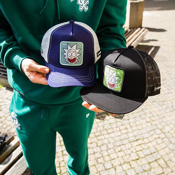Kappe Capslab Rick and Morty - Rick Trucker Blue