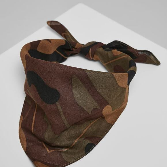 Tuch Urban Classics Bandana Woodland Camo