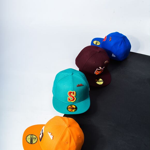 Kappe New Era 59FIFTY MLB Retro Pin Pack St. Louis Browns Cooperstown Team Color