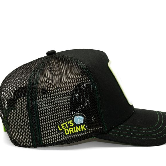 Kappe Capslab - Trucker Mojito - Black / Lime Green