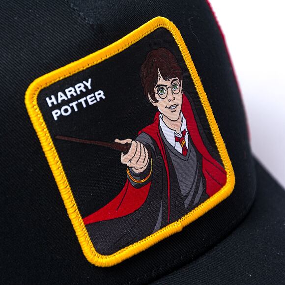 Kappe Capslab Harry Potter Trucker - Harry - Black / Red