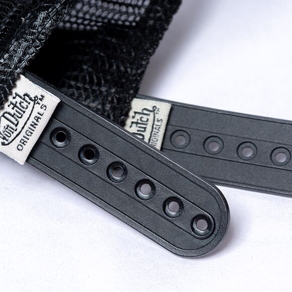 Kappe Von Dutch Trucker Boston - Suede - Beige/Black