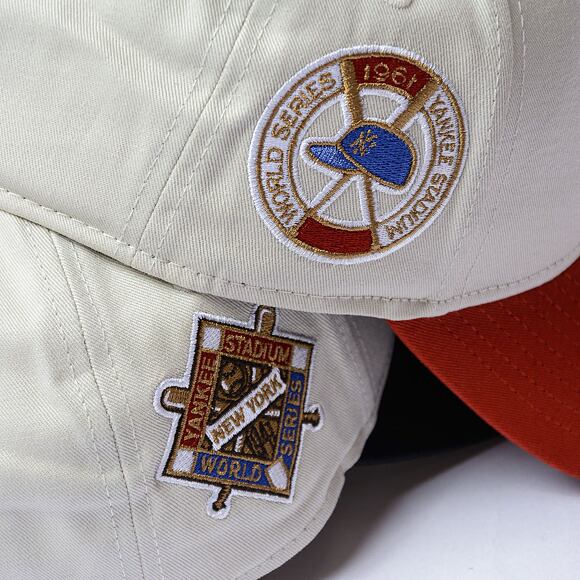 Kappe New Era - 9FORTY 1961 World Series - NY Yankees - Rust