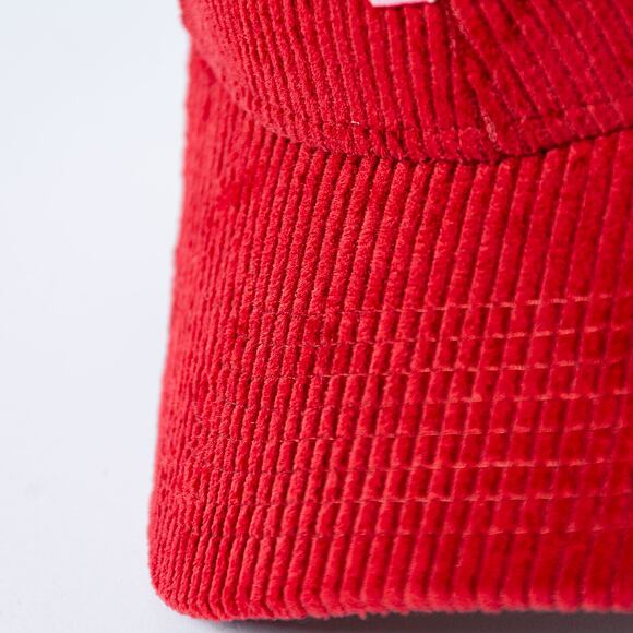 Damen Kappe New Era - 9FORTY Cord - LA Dodgers - Rust / Fondant Pink