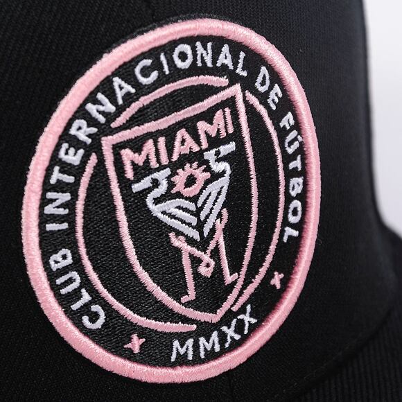 Schirmmütze Mitchell & Ness - MLS Team Ground 2.0 Pro Snapback - Inter Miami CF - Schwarz