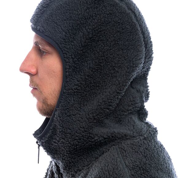 Pullover Karl Kani Metal Signature Teddy Hoodie black