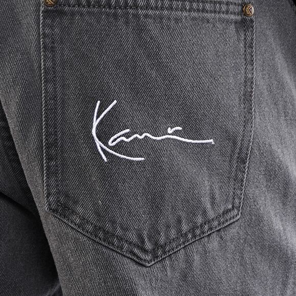Hose Karl Kani Small Signature Baggy Five Pocket Denim light grey