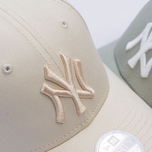 Damen Kappe New Era - MLB Tonal 9FORTY - NY Yankees - Cream