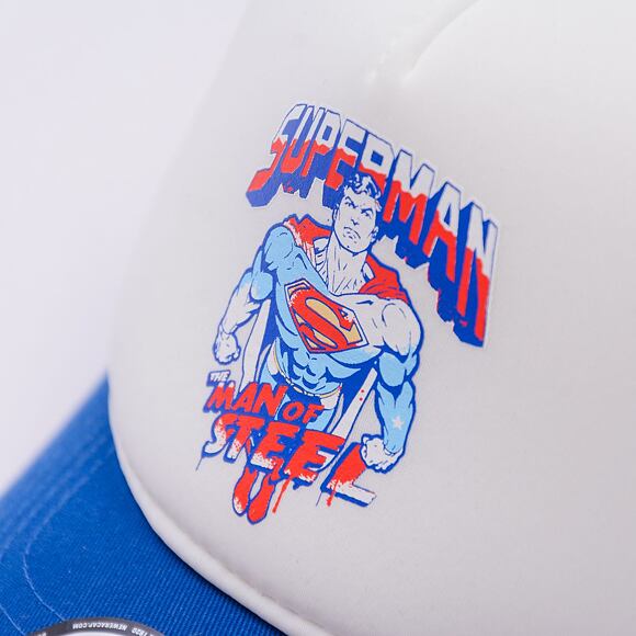 Kinder Kappe New Era - Warner Bros Superman 9FORTY Trucker - Blue Azure