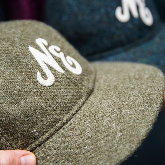 Kappe New Era - 59FIFTY Retro Crown Harris Tweed - Navy