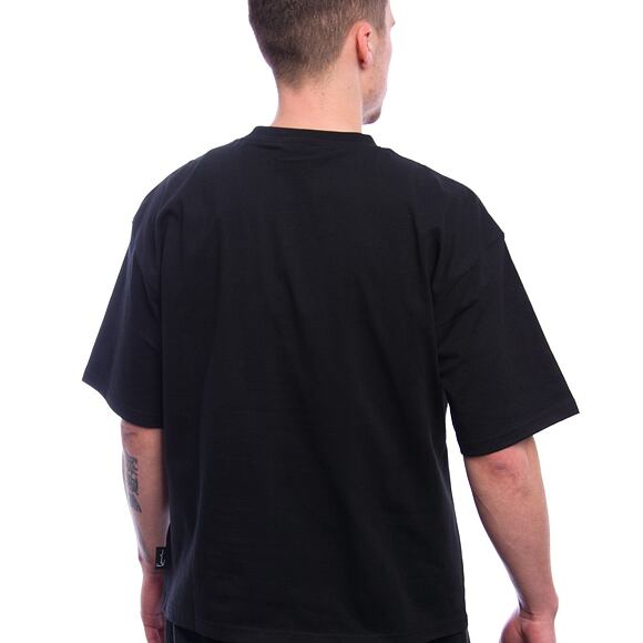 T-Shirt Karl Kani - Woven Signature Chrome Logo Crop Tee - black