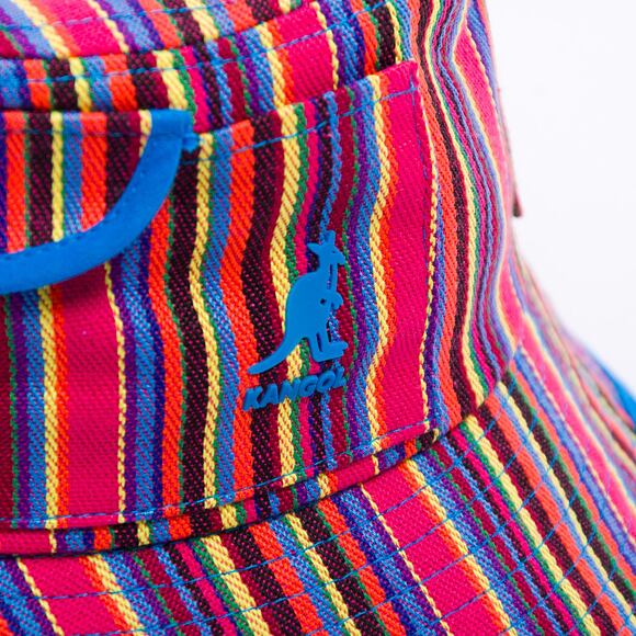 Hut Kangol - Multi Color Stripe Bucket - Rainbow Multi