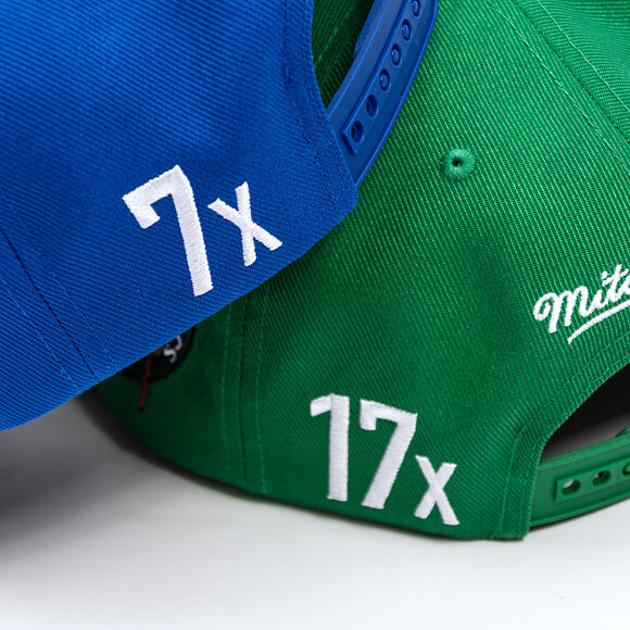 Kappe Mitchell & Ness - NBA Winners Circle Snapback - Boston Celtics - Green