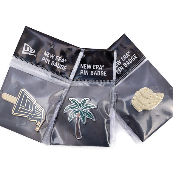 Pin New Era - Branded Palmtree Pin - Silver